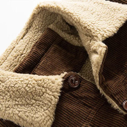 Valmont Corduroy Fleece Jacket