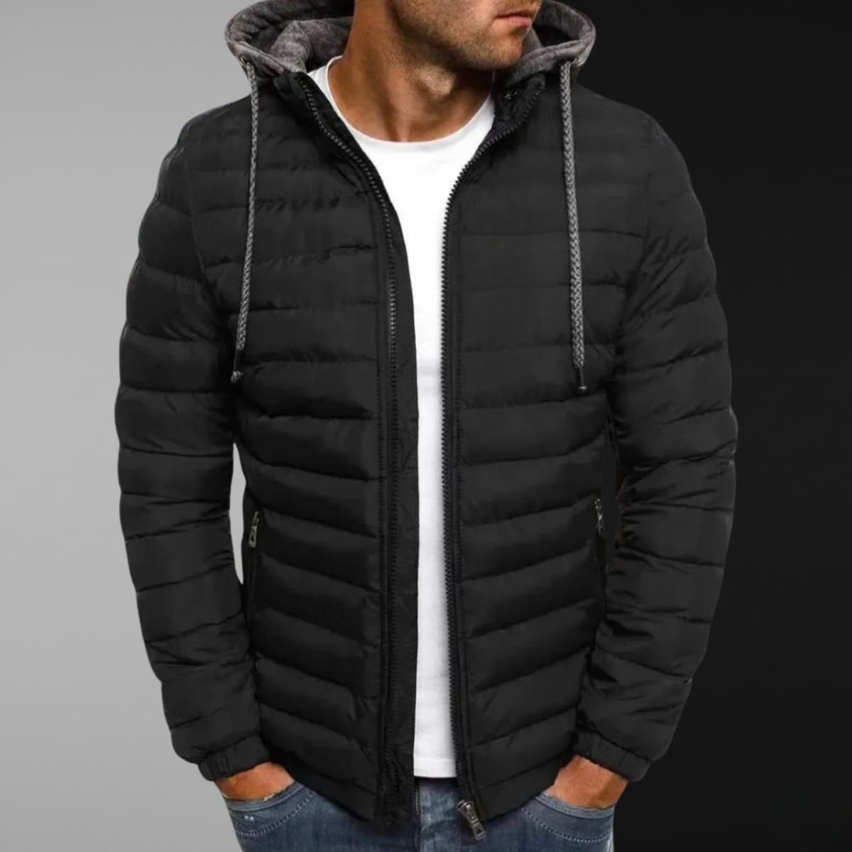 OUTLET™ Lightweight Quilted Jacket with Hood