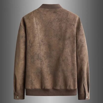 Langston Deerskin Bomber Jacket