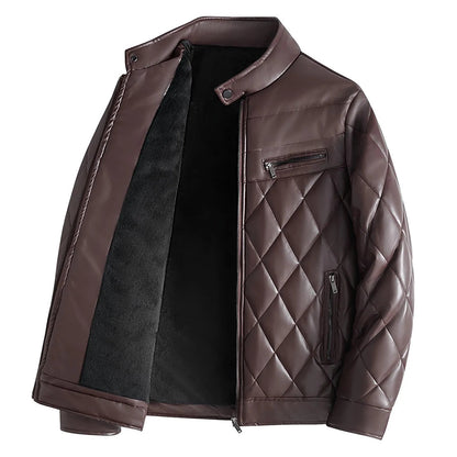 Cortland Quilted Leather Jacket