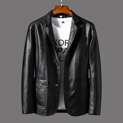 Valentinoir Prestige Leather Blazer