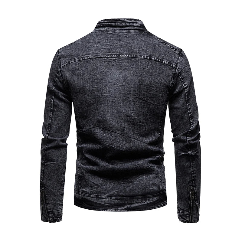 OUTLET  Helvetia Kraft Herren Retro Slim Fit Jacket