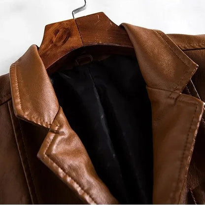 Valentinoir Prestige Leather Blazer