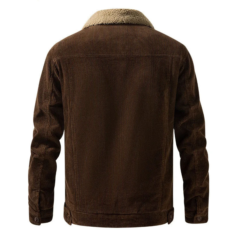Valmont Corduroy Fleece Jacket
