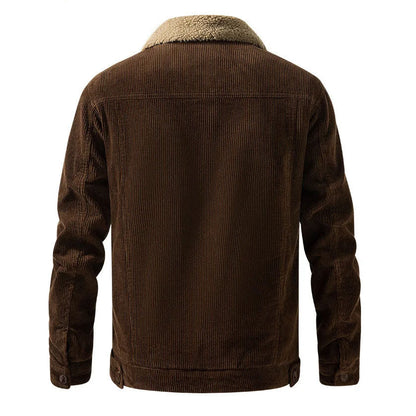 Valmont Corduroy Fleece Jacket