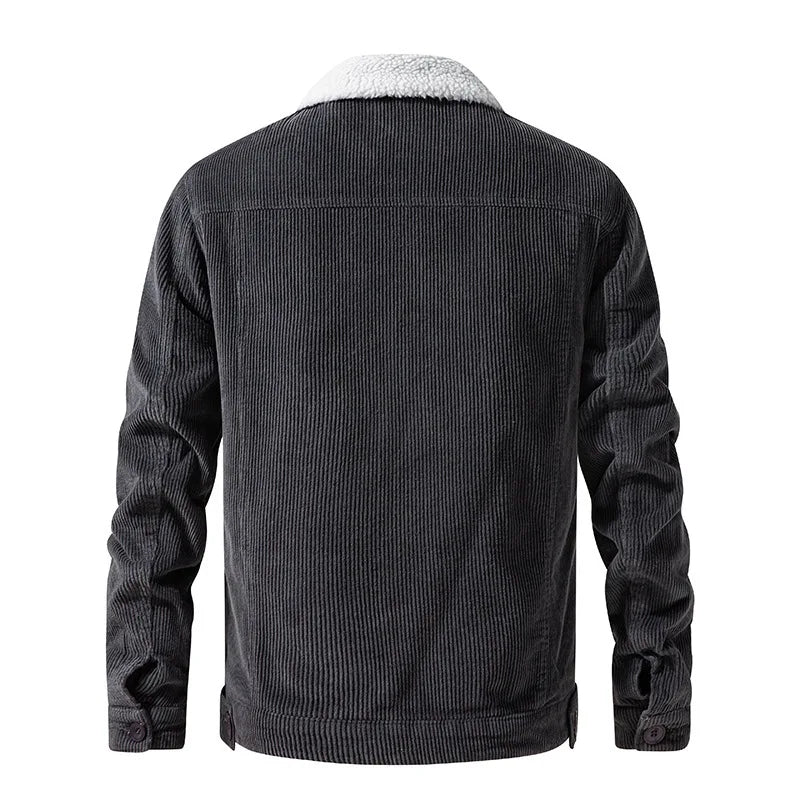Valmont Corduroy Fleece Jacket