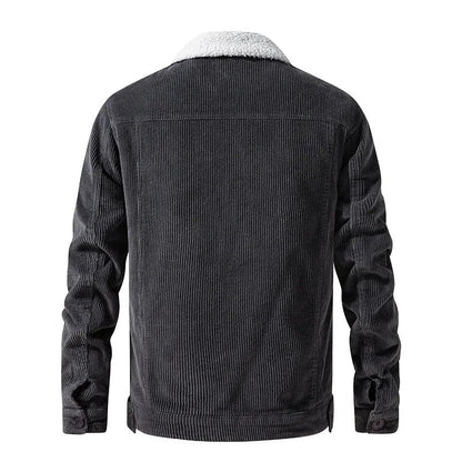 Valmont Corduroy Fleece Jacket