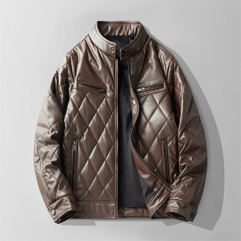 Cortland Quilted Leather Jacket