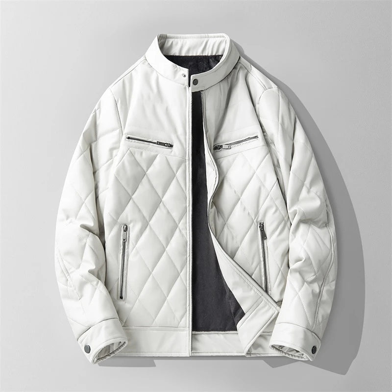 Cortland Quilted Leather Jacket