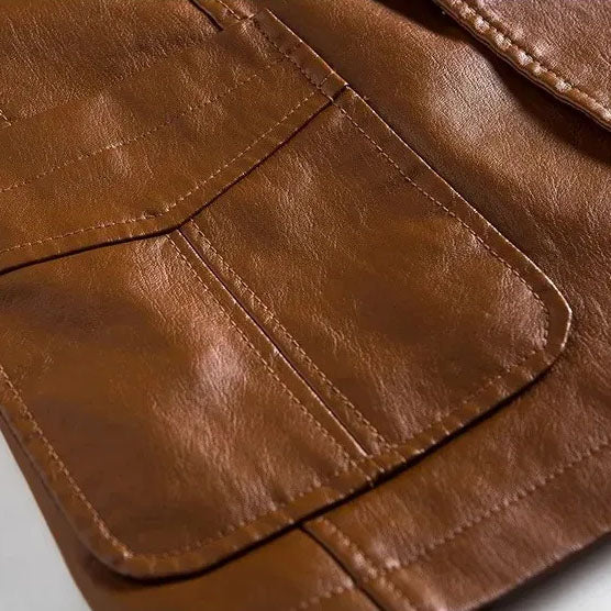 Valentinoir Prestige Leather Blazer