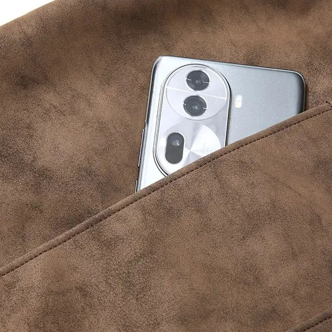 Langston Deerskin Bomber Jacket