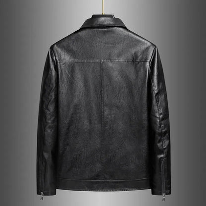 Marzio Gloss Leather Jacket