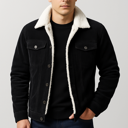 Valmont Corduroy Fleece Jacket