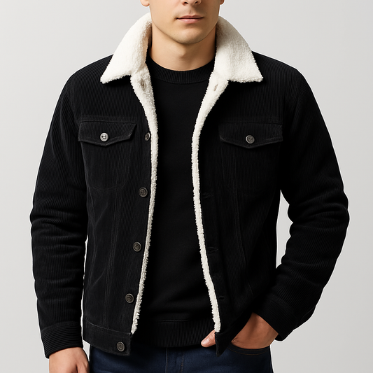 Valmont Corduroy Fleece Jacket