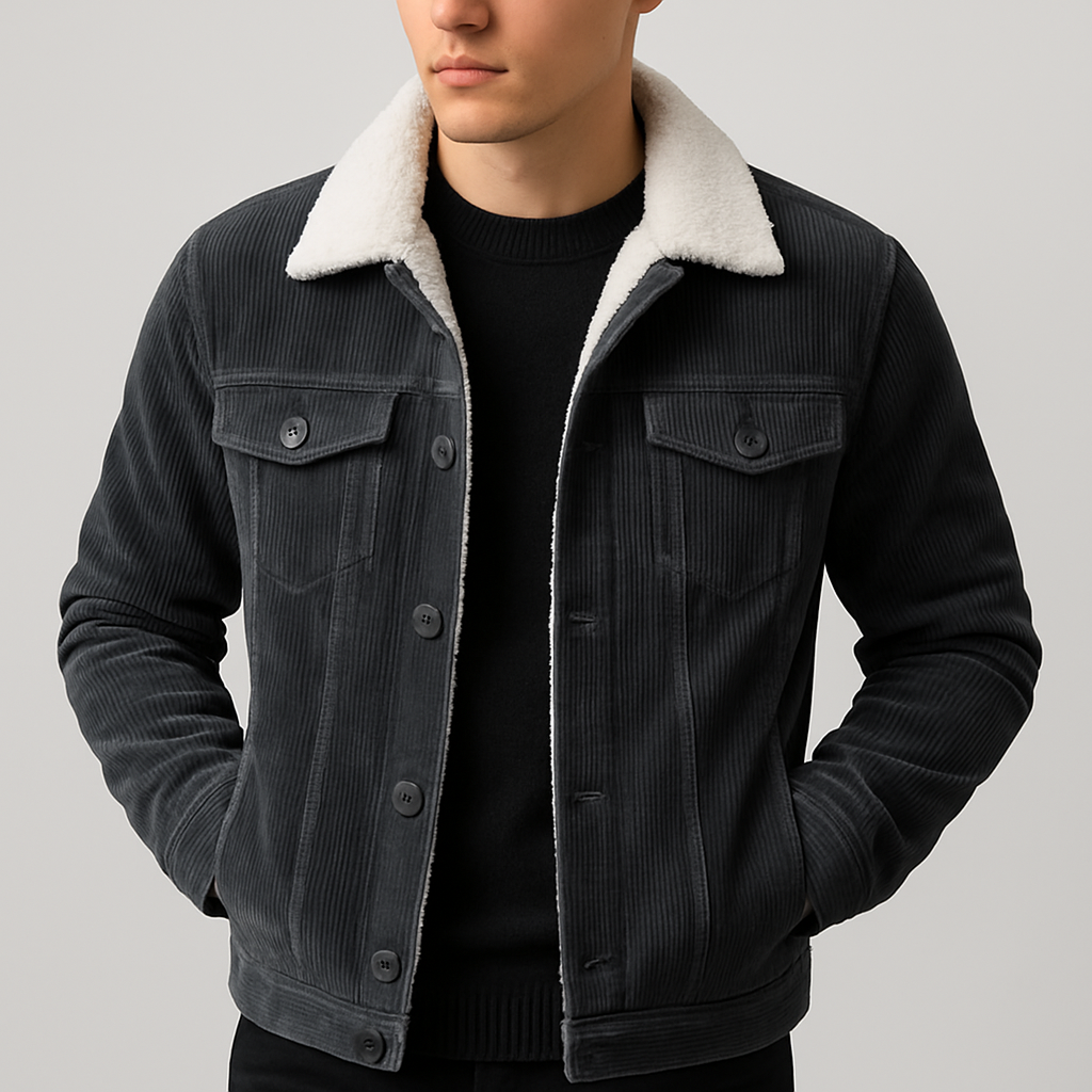 Valmont Corduroy Fleece Jacket
