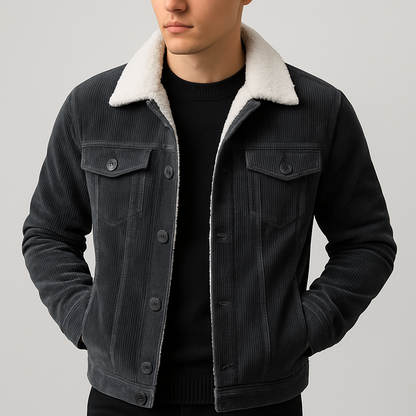 Valmont Corduroy Fleece Jacket